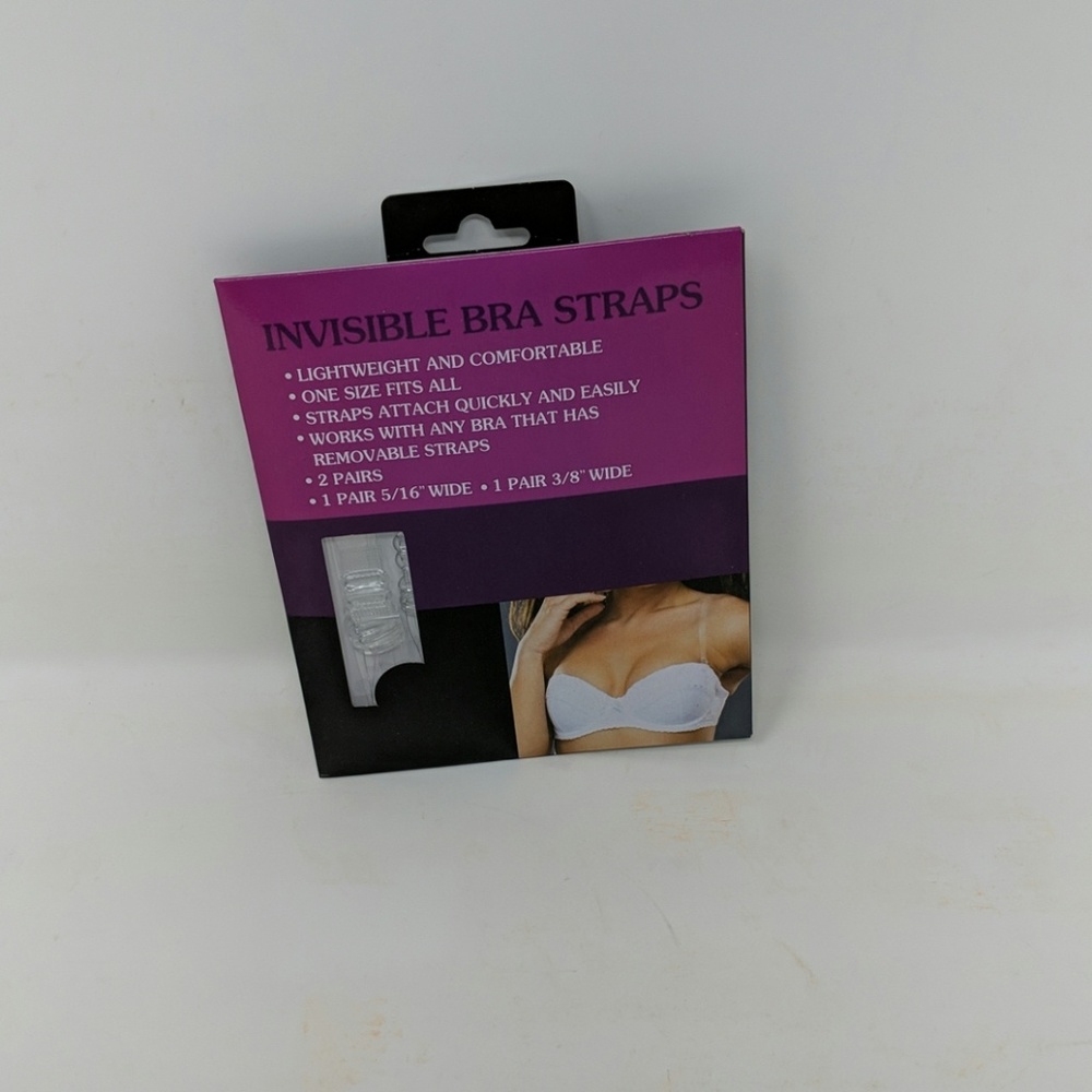 Invisable Bra Straps in (2)Two Pair Packs